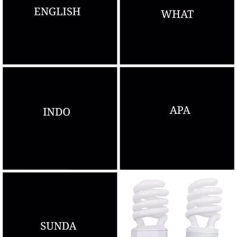 Bahasa Sunda merupakan salah satu bahasa lokal yang banyak digunakan. Kamu bisa ngerti semua tebakan di bawah ini?