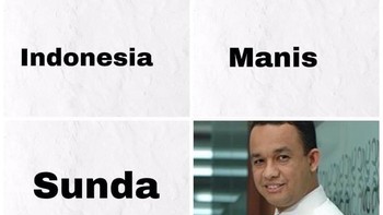 Anies apa amis? Foto: Instagram/dagelann_ngakak