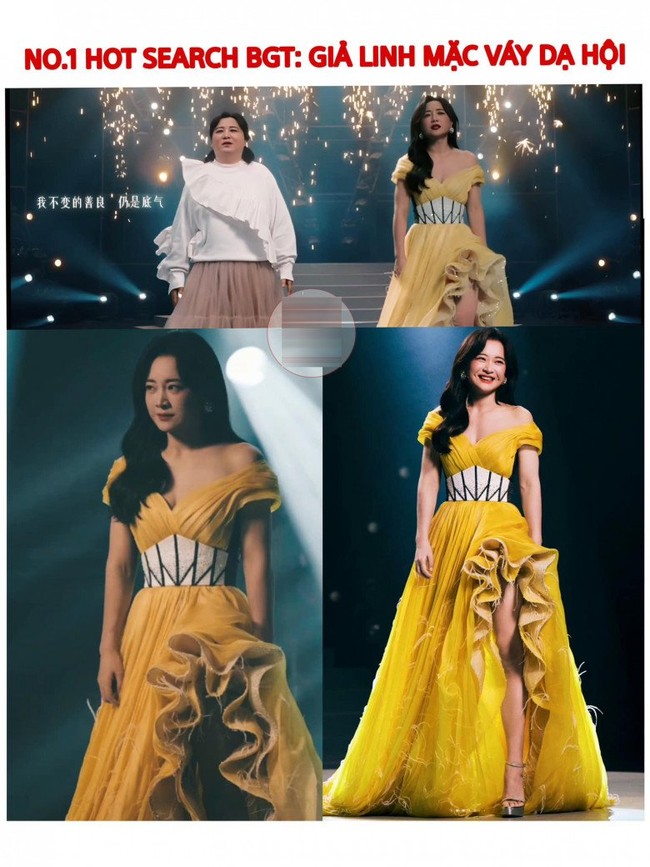 Gaya Jia Ling setelah langsing dan memakai gaun kini banyak dicari di internet hingga menjadi topik ‘panas.’ Netizen tercengang melihat transformasi aktris dan komedian 41 tahun itu. Foto: Dok. Weibo, Big Bowl Entertainment