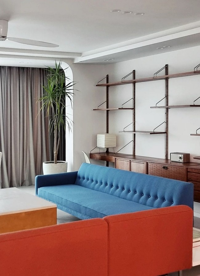 Hasil dari semua ide itu dikolaborasikan secara harmonis, hingga menghasilkan ruangan yang tak hanya nyaman tapi juga stylish. Foto: Instagram/@andersonc_design