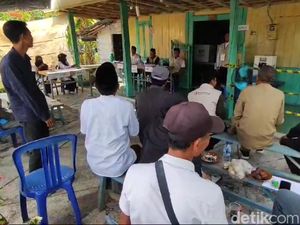 Coblos Ulang TPS di Lamongan Jumlah Pemilih Turun