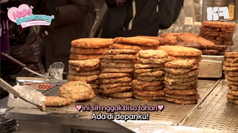 Kuliner Dita Karang di Pasar Gwangjang