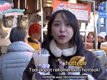 Seru! Dita Karang Cicip Kuliner Korea di Pasar Gwangjang
