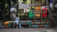 Usai viral terkait pernyataan lurah Ancol yang menyebut PPSU dengan sebutan miskin membuat kantor terlihat sepi.