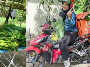 Demi Hidupi Anaknya, Seorang Ibu Menempuh 300 Km Untuk Jualan Sayur