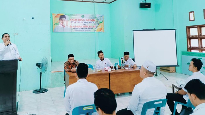 Kemenag Aceh Besar usulkan pembentukan Qanun Tentang Pengukuran Arah Kiblat dan Hisab Rukyat. (Dok Kemenag Aceh Besar)
