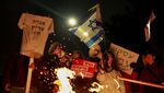 Kericuhan Warnai Aksi Demo di Kediaman PM Israel Netanyahu