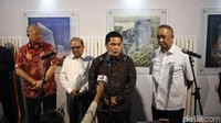 Aguan pun ikut menyaksikan berlangsungnya acara, mulai dari dibuka hingga foto bersama. Usai melaksanakan simbolis groundbreaking, Aguan turut ikut foto naik ke panggung dan foto bersama dengan Erick Thohir dan lainnya. Dia juga turut hadir dalam konferensi pers usai melaksanakan groundbreaking.