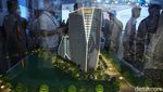 Momen Erick Thohir Groundbreaking Gedung BNI di PIK 2