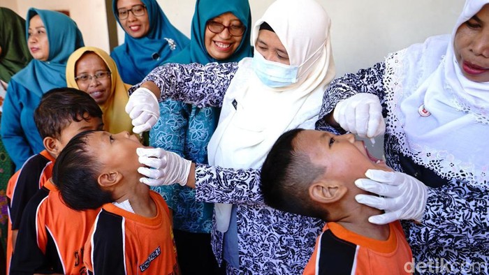 Pekan Imunisasi Nasional Polio putaran kedua di Banyuwangi telah dimulai.