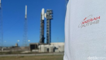 Pantauan detikINET, Selasa (20/2/2024) cuaca di Cape Canaveral, Florida cuaca cerah dengan langit biru yang sangat mendukung untuk peluncuran. Foto: Fitraya Ramadhanny/detikcom
