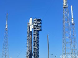 Detik-detik Satelit Merah Putih 2 Membumbung ke Angkasa