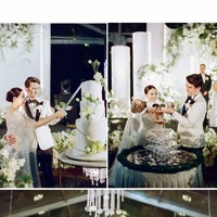 Setelah resmi menikah Christ dan Marcella kemudian menggelar resepsi mewah di Hotel Borobudur, Jakarta Pusat. Tampil bak raja dan ratu semalam, keduanya terlihat ganteng dan cantik. Foto: Instagram/@christlaurent