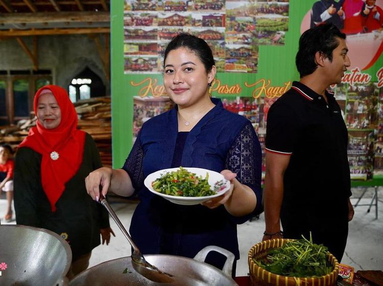 Pinka Putri Puan Maharani Sering Mancing dan Masak bareng Masyarakat