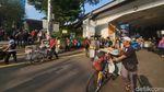 Potret PKL Membandel di Terowongan Jalan Kendal Jakarta