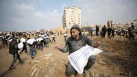 Krisis kelaparan saat ini tengah dihadapi warga Gaza. 