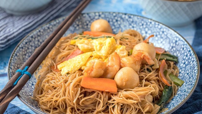 Resep Bihun Goreng Udang ala Restoran