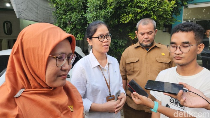 Tenaga Layanan KemenPPPA, Permina Sianturi. (Adrial/detikcom)