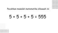 Terlihat simple, hanya menggunakan logika untuk menemukan jawabannya. Foto: Salsa Dila Fitria Oktavianti/detikHealth