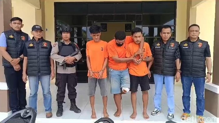 Tiga pelaku curanmor di Muaro Jambi diringkus polisi.