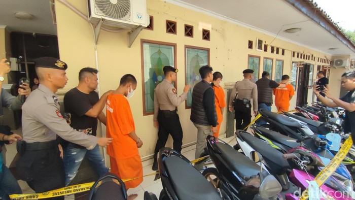 Tiga residivis yang berkenalan di LP kerja sama berkomplot kembali curi motor berhasil ditangkap Polisi Ciamis