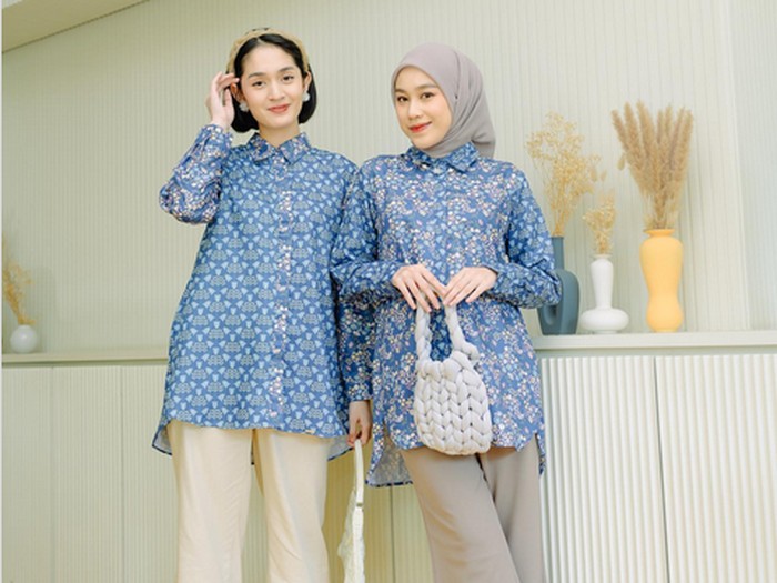 Tren baju Lebaran dengan printing signature dari Gamaleea.