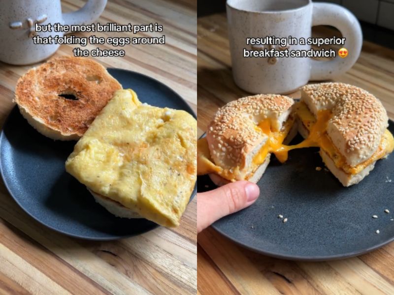 Trik masak telur dadar yang fluffy