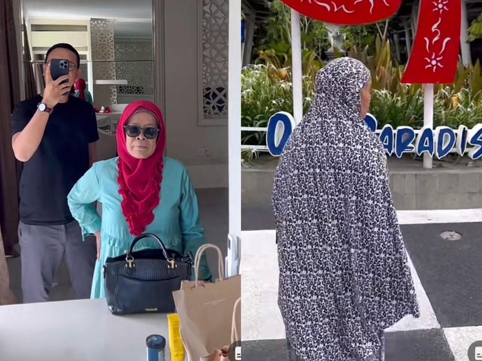 Video viral anak yang mengajak ibunya liburan berdua bikin haru