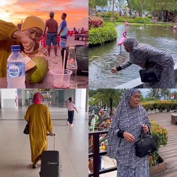 Video viral anak yang mengajak ibunya liburan berdua bikin haru