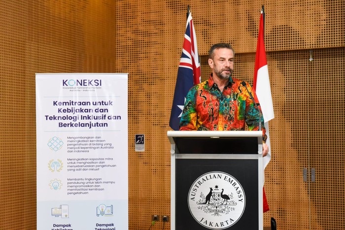 Wakil Dubes Australia untuk Indonesia Steve Scott.