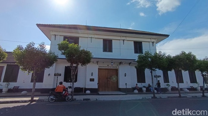Bagian depan bangunan Lapas Kelas IIA Wirogunan, Kota Jogja, Rabu (21/2/2024).