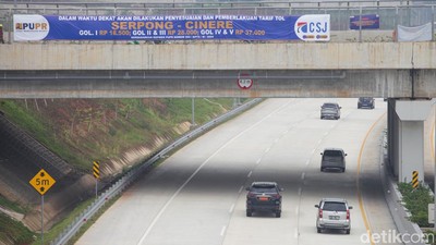 Catat! Tarif Tol Serpong-Cinere Naik Hari Ini