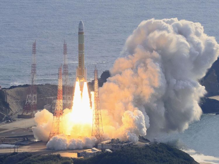 Detik-detik Roket H3 Jepang Sukses Meluncur ke Ruang Angkasa