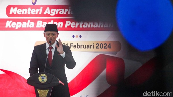 Ekspresi AHY Usai Sertijab Jadi Menteri ATR/BPN