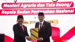 Ekspresi AHY Usai Sertijab Jadi Menteri ATR/BPN