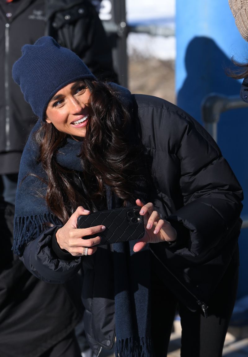 WHISTLER, BRITISH COLUMBIA - FEBRUARY 15: Meghan, Duchess of Sussex attends the Invictus Games One Year To Go Event on February 15, 2024 in Whistler, Canada. (Photo by Karwai Tang/WireImage)