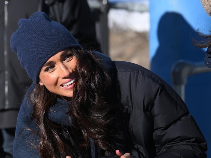 WHISTLER, BRITISH COLUMBIA - FEBRUARY 15: Meghan, Duchess of Sussex attends the Invictus Games One Year To Go Event on February 15, 2024 in Whistler, Canada. (Photo by Karwai Tang/WireImage)