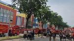 Proyek Bangunan Apartemen Bella Pakuwon City Terbakar