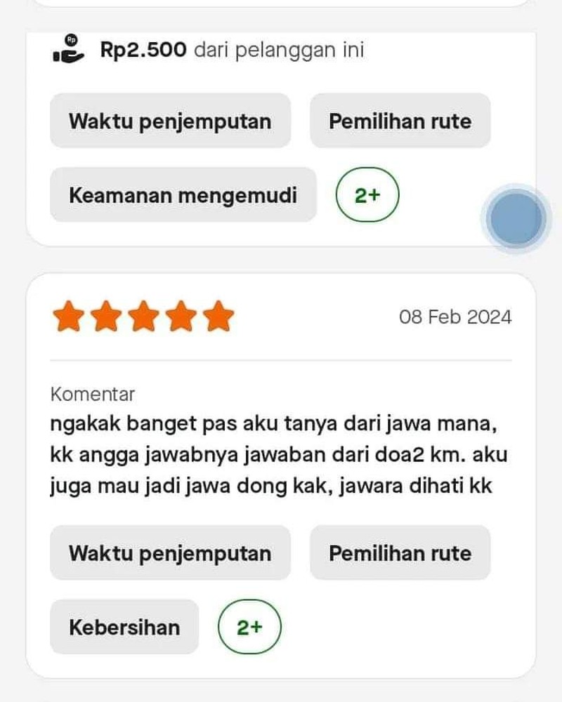 Lelah di jalan, bertemu dengan beragam customer. Ah, begini lah lika-liku jadi driver ojol. Tetap semangat, ya!
