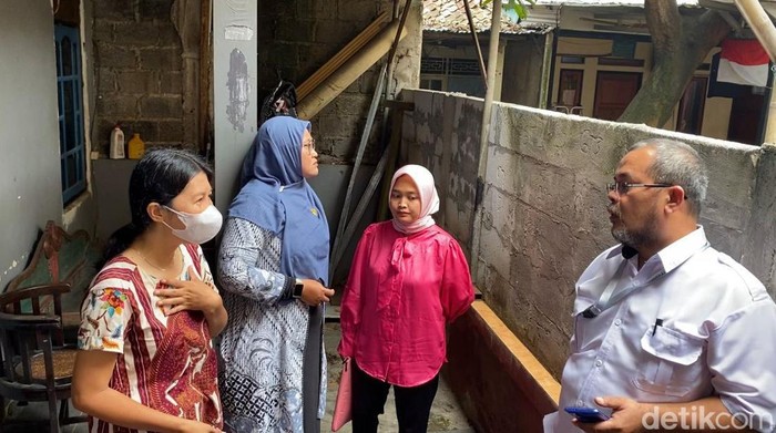 KPAI akan mendampingi korban dan pelaku di kasus perundungan yang melibatkan siswa SMA Binus Serpong (Binus School Serpong). KPAI mengunjungi TKP kasus. (Devi P/detikcom)