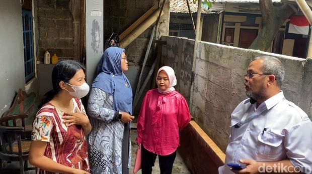 KPAI akan mendampingi korban dan pelaku di kasus perundungan yang melibatkan siswa SMA Binus Serpong (Binus School Serpong). KPAI mengunjungi TKP kasus. (Devi P/detikcom)