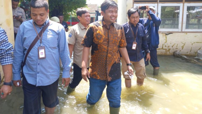KPU Demak melakukan pengecekan di Desa Wonorejo, Kecamatan Karanganyar, yang dijadwalkan mengikuti coblosan atau pemungutan suara susulan (PSS) pada 24 Februari 2024, Rabu (21/2/2024).