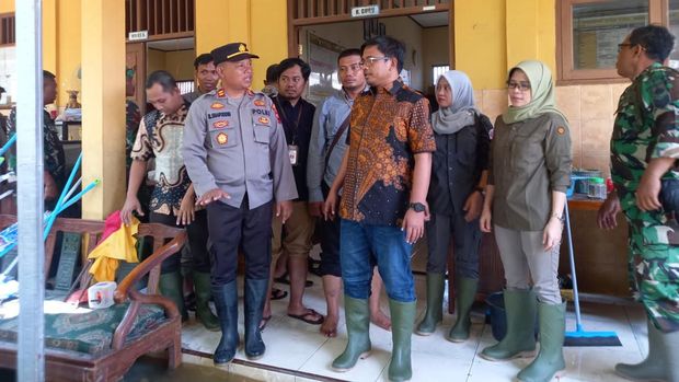 KPU Demak melakukan pengecekan di Desa Wonorejo, Kecamatan Karanganyar, yang dijadwalkan mengikuti coblosan atau pemungutan suara susulan (PSS) pada 24 Februari 2024, Rabu (21/2/2024).