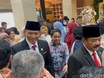 Momen Hadi Tjahjanto dan AHY Ngumpul Bareng Pegawai ATR/BPN