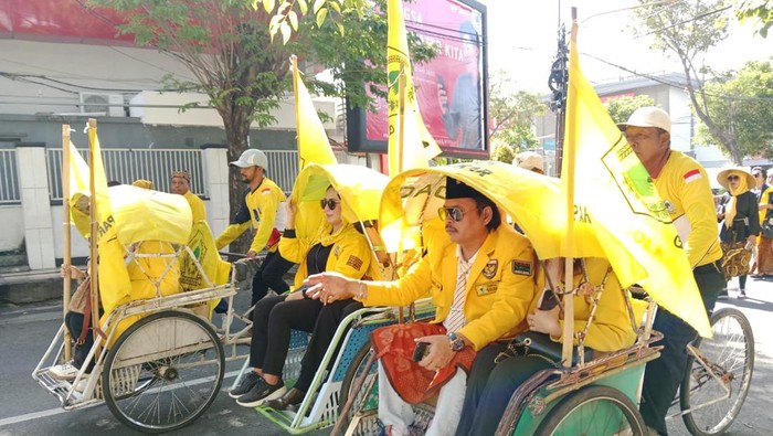 Para pengurus Golkar Banyuwangi.