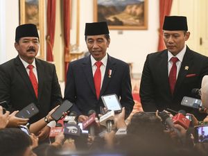 AHY Dilantik Jokowi, Ini Daftar 34 Menteri Kabinet Indonesia Maju
