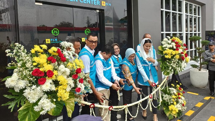 Peresmian SPBU Hidrogen Hijau PLN