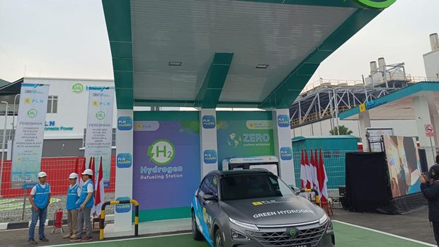 Peresmian SPBU Hidrogen Hijau PLN