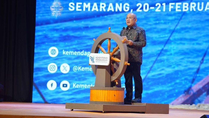 Plt Sekretaris Jenderal Kemendag Suhanto i Padma Hotel Semarang, Jawa Tengah, Rabu (21/2/2024).