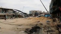 Badan Bantuan dan Pemberdayaan PBB untuk Pengungsi Palestina (UNRWA) mengatakan sekolah-sekolah di Gaza tidak lagi dapat dikenali karena telah menjadi puing-puing. 